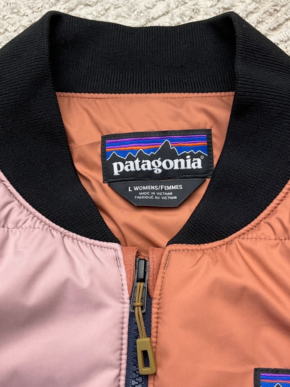 Patagonia Women's Zemer Bomber Jacket*Company Logo MIHP STY27881FA21 Size Large - Picture 2 of 15